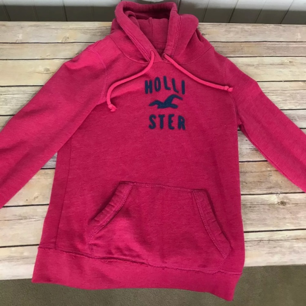 Pink Hollister Hoodie